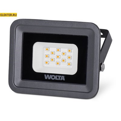 Светодиодный прожектор WOLTA WFLS-10W/06 10Вт 4000К IP65 арт WFLS-10W/06 - фото 12733