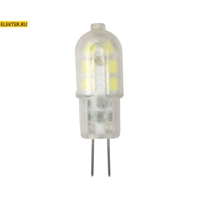 Лампа светодиодная LED-JC-standard 1.5Вт 12В G4 4000К 135Лм ASD арт 4690612003290 - фото 18543