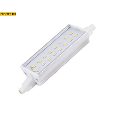 Лампа светодиодная Ecola Projector LED Lamp Premium 14W F118 220V R7s 4200K (алюм радиатор) 118x20x32мм арт J7SV14ELC - фото 18666