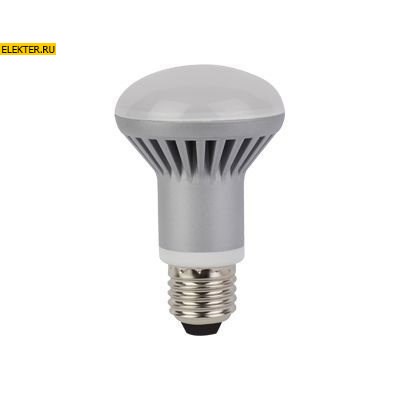 Лампа светодиодная Ecola Reflector R63 LED 12,0W 220V E27 2800K (ребристый алюм радиатор) рефлекторная "Гриб" 102x63mm арт G7KW12ELC - фото 18683