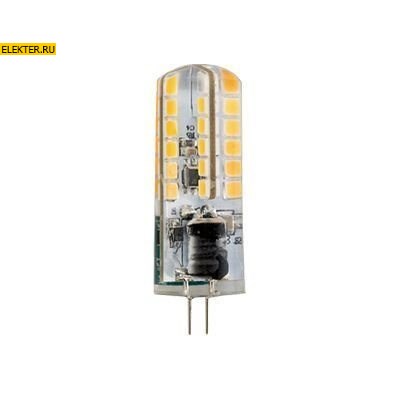 Лампа светодиодная Ecola G4 LED Premium 4W Corn Micro 220V 2800K 320° 55x16мм арт G4KW40ELC - фото 18702