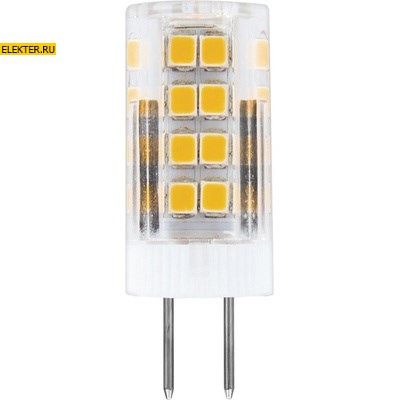 Лампа светодиодная Feron LB-432 G4 5W 2700K арт 25860 - фото 18812