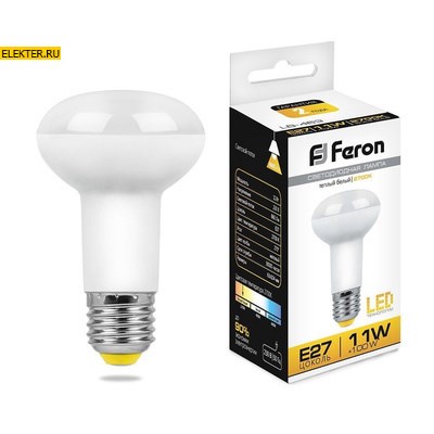 Лампа светодиодная Feron LB-463 E27 11W 2700K рефлекторная "Гриб" арт 25510 - фото 19044