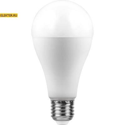 Лампа светодиодная Feron LB-98 "Шар" E27 20W 6400K арт 25789 - фото 19157