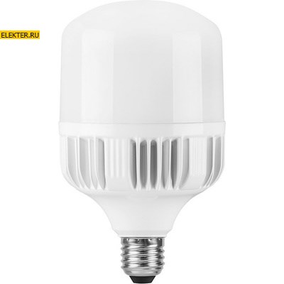 Лампа светодиодная Feron LB-65 E27-E40 30W 4000K арт 25818 - фото 19175