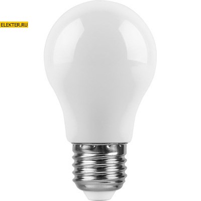 Лампа светодиодная Feron LB-375 E27 3W 6400K "Шарик" арт 25920 - фото 19255
