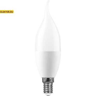 Лампа светодиодная Feron LB-770 "Свеча на ветру" E14 11W 4000K арт 25940 - фото 19275