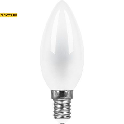 Лампа светодиодная Feron LB-713 "Свеча" E14 11W 2700K арт 38005 - фото 19329