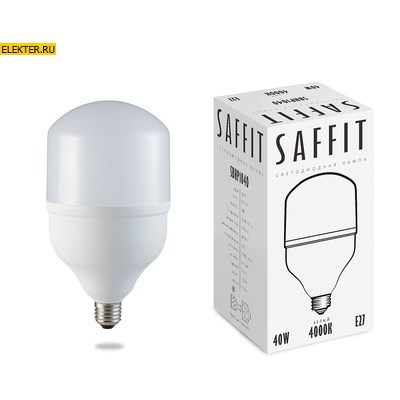 Лампа светодиодная промышленная Feron SAFFIT SBHP1040 E27 40W 4000K арт 55092 - фото 19575