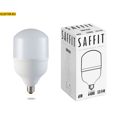 Лампа светодиодная промышленная Feron SAFFIT SBHP1060 E27-E40 60W 6400K арт 55097 - фото 19580