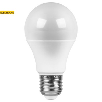 Лампа светодиодная Feron SAFFIT SBA8040 "Шар" E27 40W 4000K арт 55201 - фото 19679