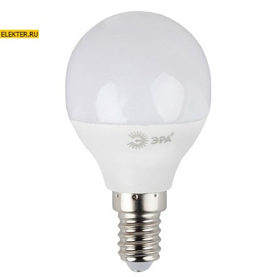 Лампа светодиодная ЭРА LED P45-7w-827-E14 "Шар" арт Б0020548 - фото 19914