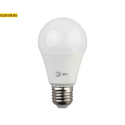Лампа светодиодная ЭРА LED A60-13W-840-E27 "Груша" арт Б0020537 - фото 19917