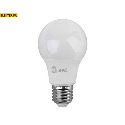 Лампа светодиодная ЭРА LED A60-9w-840-E27 "Груша" арт Б0032247 - фото 19950