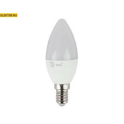 Лампа светодиодная ЭРА LED B35-11w-860-E14 "Свеча" арт Б0032984 - фото 19987