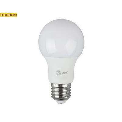 Лампа светодиодная ЭРА LED A60-11W-860-E27 "Груша" арт Б0031394 - фото 19997