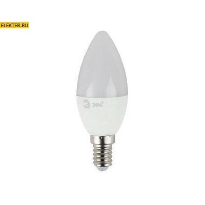 Лампа светодиодная ЭРА LED B35-9w-827-E14 "Свеча" арт Б0027969 - фото 20009