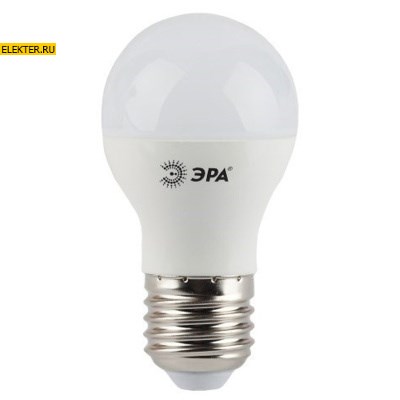 Лампа светодиодная ЭРА LED A60-7w-827-E27 "Груша" арт Б0029819 - фото 20015