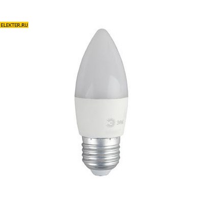 Лампа светодиодная ЭРА LED B35-8w-840-E27 ECO "Свеча" арт Б0030021 - фото 20020