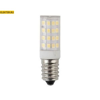 Лампа светодиодная ЭРА LED T25-5W-CORN-840-E14 "Капсульная" арт Б0033031 - фото 20109