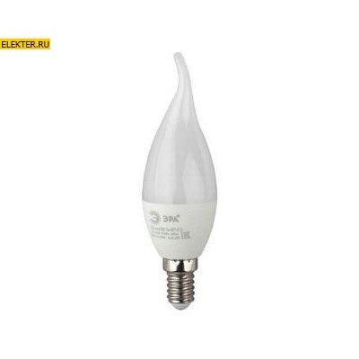 Лампа светодиодная ЭРА LED BXS-7w-827-E14 "Свеча на ветру" арт Б0028482 - фото 20111
