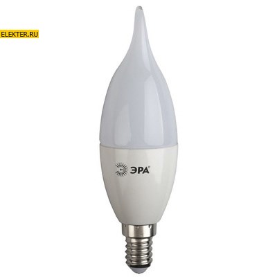 Лампа светодиодная ЭРА LED BXS-9w-840-E14 "Свеча на ветру" арт Б0027974 - фото 20118