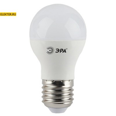 Лампа светодиодная ЭРА LED A60-10w-840-E27 ECO "Груша" арт Б0020604 - фото 20131