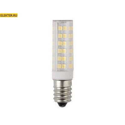 Лампа светодиодная ЭРА LED T25-7W-CORN-840-E14 "Капсульная" арт Б0033025 - фото 20153