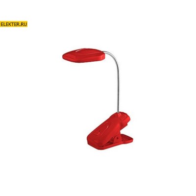 Настольный светильник ЭРА NLED-420-1.5W-R красный арт Б0005540 - фото 22466