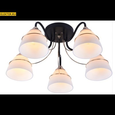 Люстра Rivoli Karola 9019-305 5 x E27 60Вт классика арт Б0049206 Б0049206