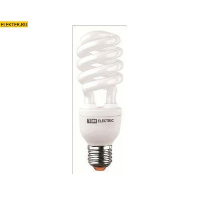 Лампа энергосберегающая КЛЛ-HS-11Вт-2700К–Е14 TDM арт SQ0323-0022 - фото 35514