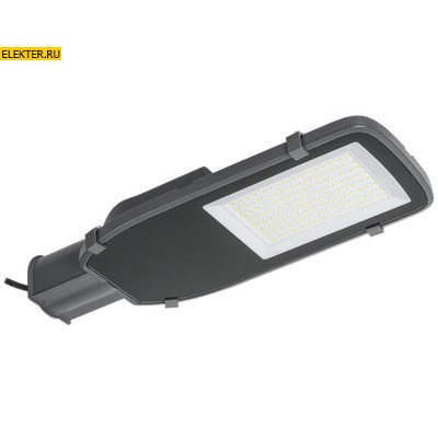Уличный консольный светодиодный (LED) светильник PRO ДКУ 1055-100Ш 5000К IP65 IEK арт LDKU1-1055-100-5000-K03 - фото 41165