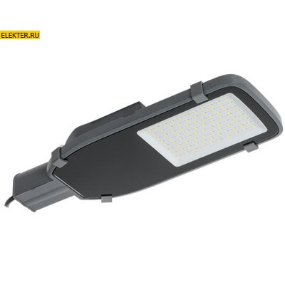 Уличный консольный светодиодный (LED) светильник PRO ДКУ 1055-30Ш 5000К IP65 IEK арт LDKU1-1055-030-5000-K03 - фото 41169