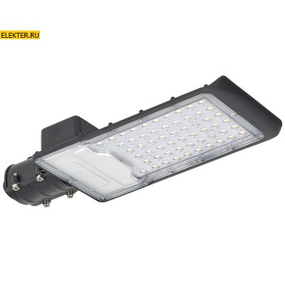 Уличный консольный светодиодный (LED) светильник ДКУ 1013-50Д 5000К IP65 IEK арт LDKU1-1013-050-5000-K03 - фото 41177