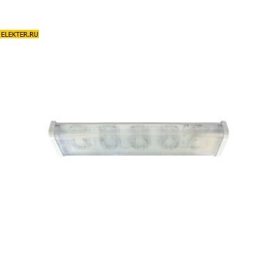 Ecola Light GX53 LED ДПО12-2x8-001 Светильник прямоугольный накладной 5xGX53 прозрачный белый 638х165х70 арт TR53T5ECA - фото 4772