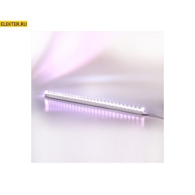 Ecola LED linear IP20 Линейный светодиодный светильник T5 с выкл. (сет.шнур без вилки; жест.коннектор) 6W 220V арт LT5P60ELC - фото 4814