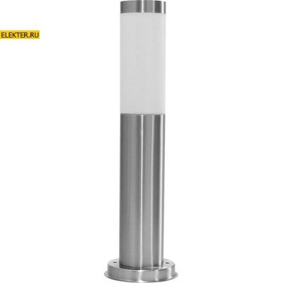 Светильник садово-парковый Feron DH022-450, Теxно столб, 18W E27 230V, серебро арт 11809 - фото 8024