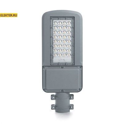 SP3040 Feron 41547 Светодиодный уличный консольный светильник 30W 5000K, серый - фото 8820