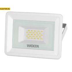 Светодиодный прожектор WOLTA WFL-20W/06W 20Вт 5700К IP65 Белый арт WFL-20W/06W