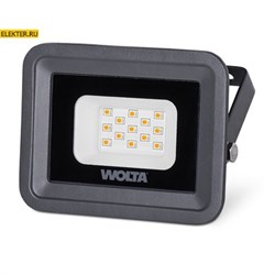 Светодиодный прожектор WOLTA WFLY-10W/06 10Вт 3000К IP65 арт WFLY-10W/06