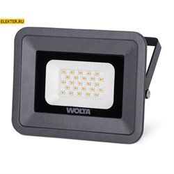 Светодиодный прожектор WOLTA WFLY-20W/06 20Вт 3000К IP65 арт WFLY-20W/06