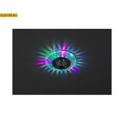 DK LD4 SL/RGB Светильник ЭРА декор cо светодиодной подсветкой( мультиколор) (3W), прозрачный арт Б0019207