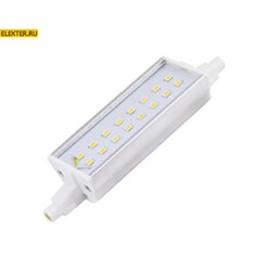 Лампа светодиодная Ecola Projector LED Lamp Premium 14W F118 220V R7s 4200K (алюм радиатор) 118x20x32мм арт J7SV14ELC