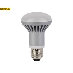 Лампа светодиодная Ecola Reflector R63 LED 12,0W 220V E27 2800K (ребристый алюм радиатор) рефлекторная "Гриб" 102x63mm арт G7KW12ELC