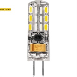 Лампа светодиодная Feron LB-420 G4 2W 2700K арт 25858