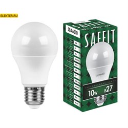 Лампа светодиодная Feron SAFFIT SBA6010 "Шар" E27 10W 6400K арт 55006