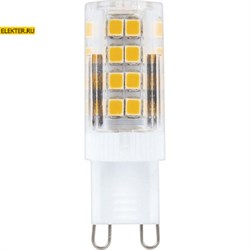 Лампа светодиодная Feron LB-432 G9 5W 4000K арт 25770