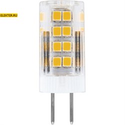 Лампа светодиодная Feron LB-432 G4 5W 6400K арт 25862