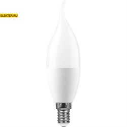 Лампа светодиодная Feron LB-770 "Свеча на ветру" E14 11W 4000K арт 25940