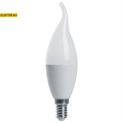 Лампа светодиодная Feron LB-970 "Свеча на ветру" E14 13W 6400K арт 38114